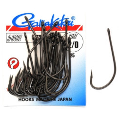 Гачок Gamakatsu F314 Black #2/0 25шт