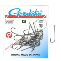 Гачок Gamakatsu F36 Black #10 25шт