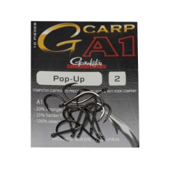 Крючок Gamakatsu A1 G-Carp Pop-Up Black #2 10шт