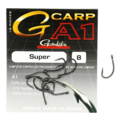 Крючок Gamakatsu A1 G-Carp Super Black #8 10шт
