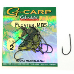 Гачок Gamakatsu G-Carp Floater MB5 Black #2 10шт