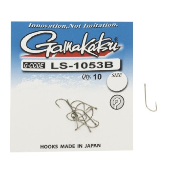Гачок Gamakatsu LS-1053B N/L Bronze #12 10шт