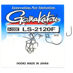 Гачок Gamakatsu LS-1223F N/L Black #16 13шт