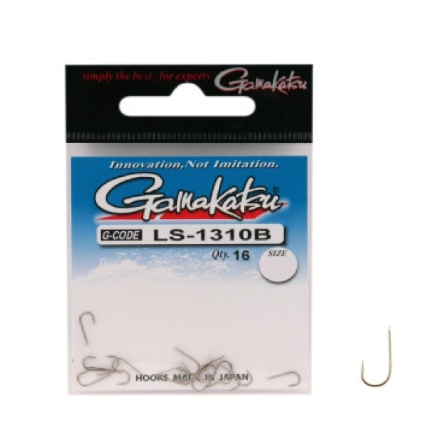 Hook Gamakatsu LS-1310B N/L Bronze #4 17pcs