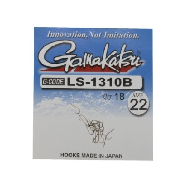 Гачок Gamakatsu LS-1310B N/L Bronze #22 19шт