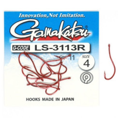 Гачок Gamakatsu LS-3113R N/L Red #4 11шт