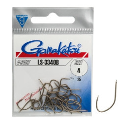 Гачок Gamakatsu LS-3340 Brown #4 25шт