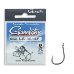 Гачок Gamakatsu LS-3614F N/L Black #12 10шт