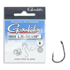 Гачок Gamakatsu LS-3615F N/L Black #6 9шт