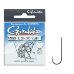 Гачок Gamakatsu LS-5013F N/L Black #1/0 9шт