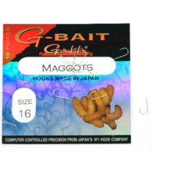 Гачок Gamakatsu G-Bait Maggots Nickel #16 10шт