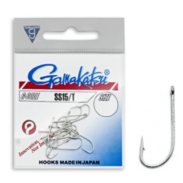 Гачок Gamakatsu SS15/T Tinned #4 12шт