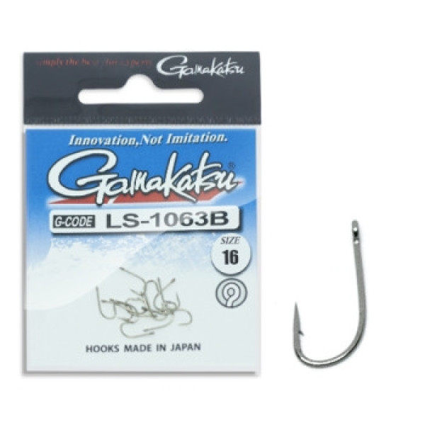 Крючок Gamakatsu LS-1063B N/L Bronze #16 14шт 