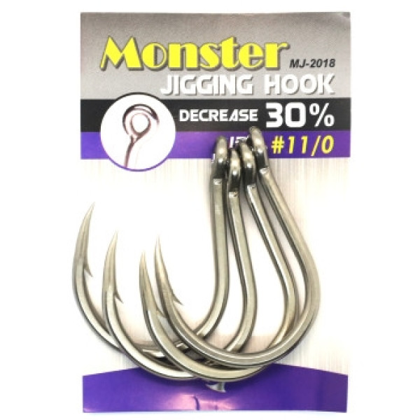 Гачки Jigging Master 2018 heavy Monster Jigging Hook #11/0 4pcs