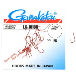 Гачок Gamakatsu LS-1010R Red #14 25шт