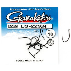 Гачок Gamakatsu LS-2293F N/L Black #10 11шт