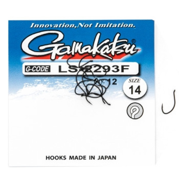 Гачок Gamakatsu LS-2293F N/L Black #14 12шт