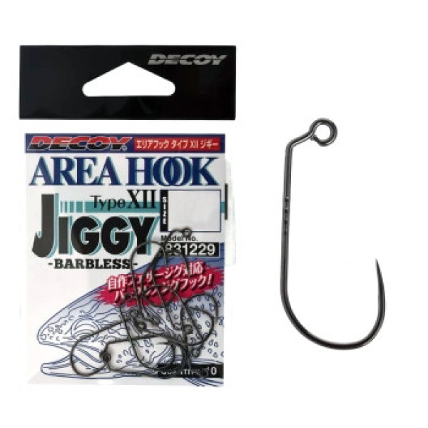 Гачок Decoy AH-12 Area Hook Jiggy #4 10 шт/уп