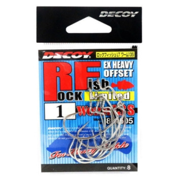Гачок Decoy Worm 13S Rock fish Limited 1, 8шт