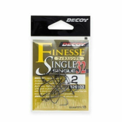 Decoy Single Hook 32 2, 10 pcs