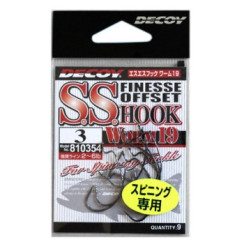 Крючок Decoy Worm 19 S.S. Hook 3, 9шт
