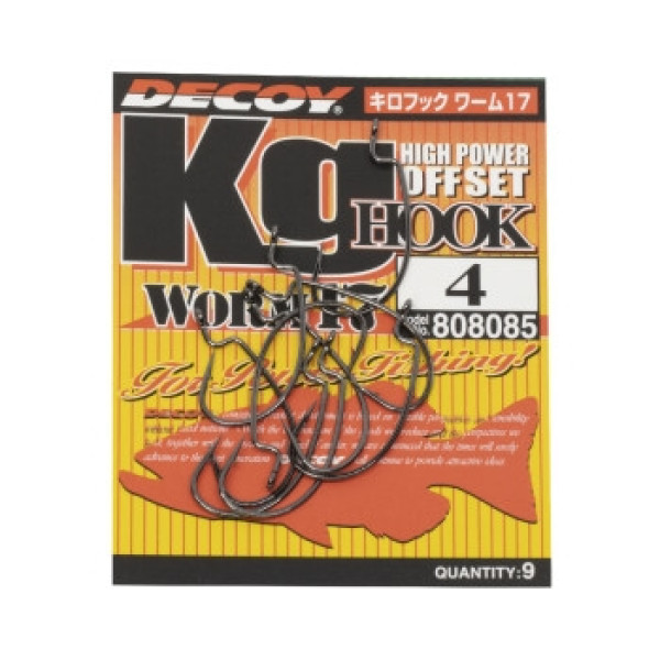 Decoy Worm 17 Kg Hook 4 9pcs