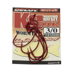 Decoy Worm 17R Kg Hook R #3/0 6 pcs/pack