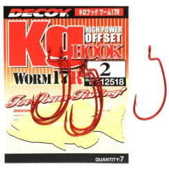Decoy Worm 17R Kg Hook R #2 7 pcs/pack