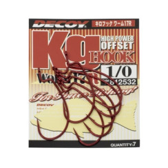 Гачок Decoy Worm17R Kg Hook R #1/0 7 шт