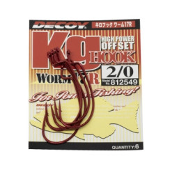 Decoy Worm 17R Kg Hook R #2/0 6 pcs/pack