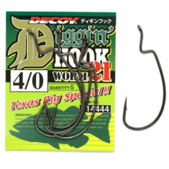 Decoy Worm 21 Digging Hook 4/0, 5 pcs