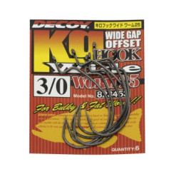 Крючок Decoy Worm 25 Hook Wide 3/0, 6 шт
