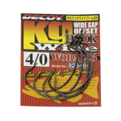Крючок Decoy Worm 25 Hook Wide 4/0, 5 шт
