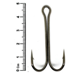 Крючок двойник Kumho Double Hook KH-11040  #4/0 длинное цевье