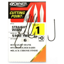 Owner Hook No. 01 long shank with notches