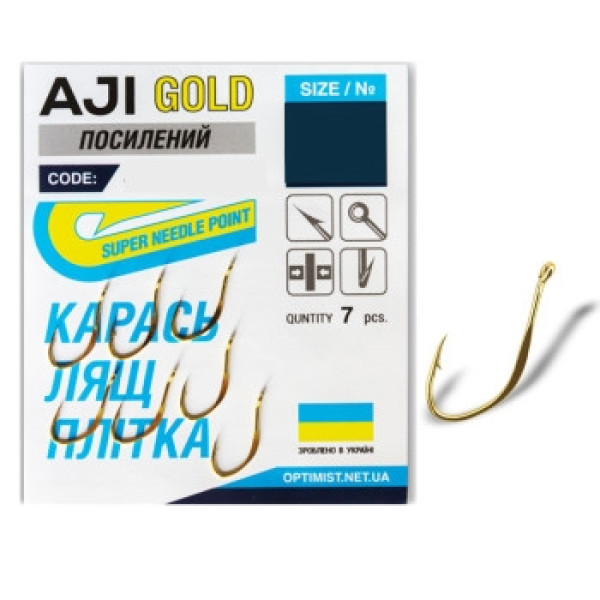 Гачок Профмонтаж Optimist AJI Gold посилений №3
