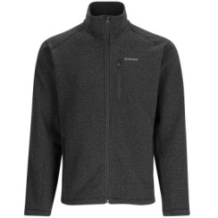 Куртка Simms Rivershed Full Zip Black Heather XXL