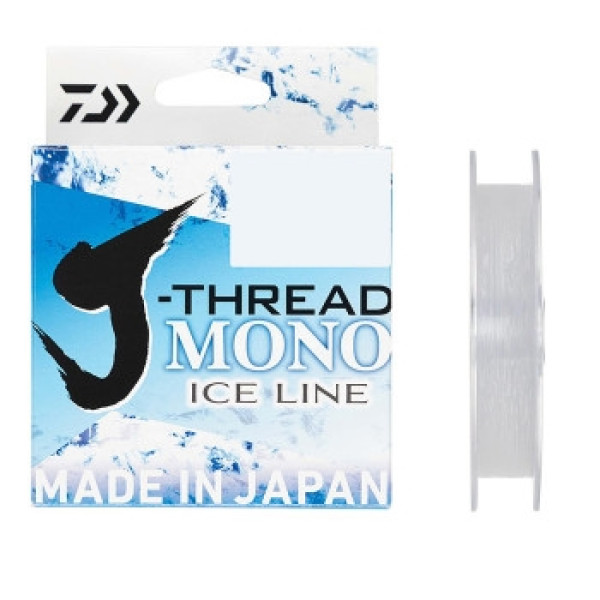 Line Daiwa J-Thread Mono Ice Line 50m 3.8kg 0.21mm #Clear