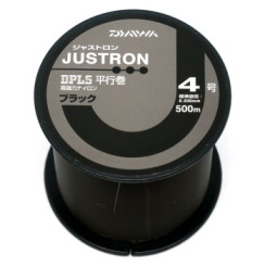 Line Daiwa Justron DPLS BK 500m 0.330mm #4