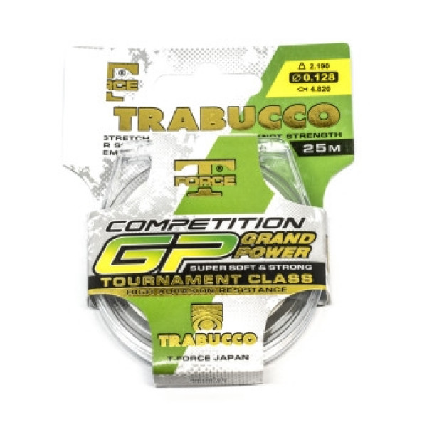 Line Trabucco T-Force Competition GP Grand Power 25m 0.128mm 2.19kg