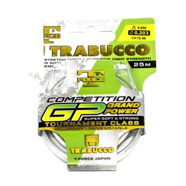 Line Trabucco T-Force Competition GP Grand Power 25m 0.203mm 5.65kg