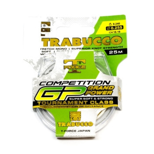 Line Trabucco T-Force Competition GP Grand Power 25m 0.255mm 8.24kg