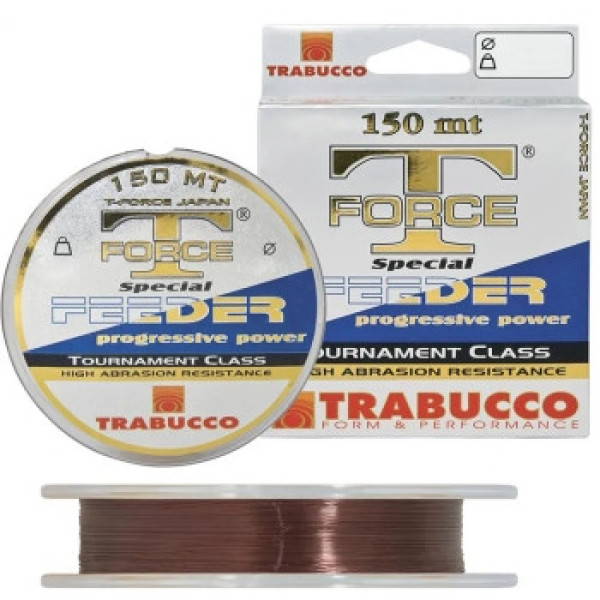 Лісочка Trabucco фідер T-Force Special Feeder 150m 0.22mm 6.95kg