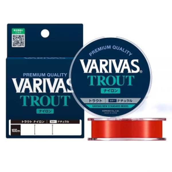 Line Varivas Trout Orange 100m 1.81kg 0.165mm