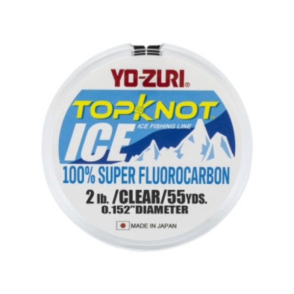 Лісочка Yo-Zuri Topknot Ice Fluoro100% 55YD 2Lbs