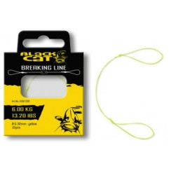 Лідер Black Cat Breaking Line gelb 7,10kg, 15,70lbs 0,35mm 10шт