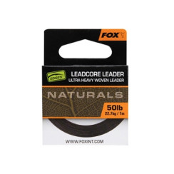 Лидкор Fox Edges Naturals Leadcore 7m 22.7kg/50lb