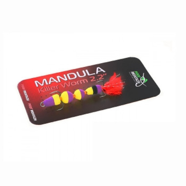 Mandula Killer Worm 4 segments 55mm (#911)