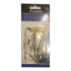 Fladen Deep Sea Rig 10/0 Hook with Lumi Tube