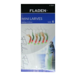 Marine rig Fladen Mini Larves 6 hooks size 6 0.30mm